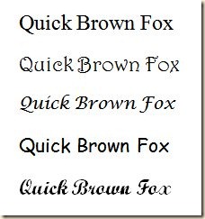 fonts fonts