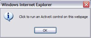 New ActiveX Alert
