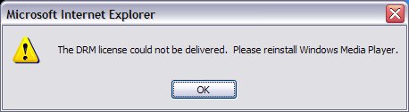 DRM Error