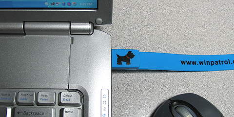 WinPatrol USB Flash Wristband