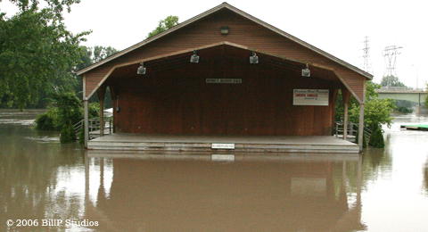 Flooding at Freedom Park