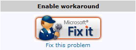 Microsoft FixIt