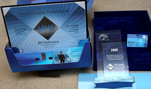 Microsoft Most Valuable Professional 2009 kit