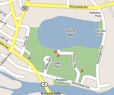 Collins Park Map