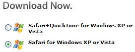Nice that Apple gives me a choice to not download QuickTime