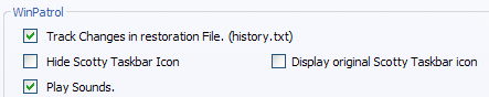 New Options for WinPatrol