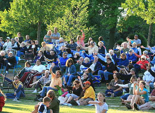 Opening Night Crowd at Freedom Park