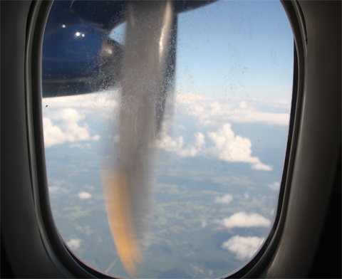 View from my US AirExpress Dash 8