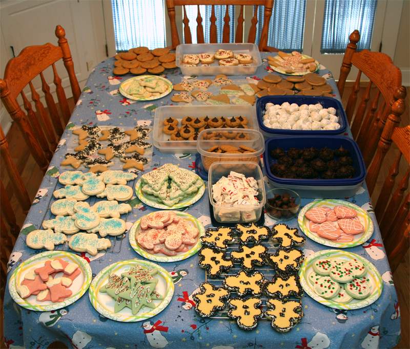 My wife Cindi makes a mean batch of cookies.